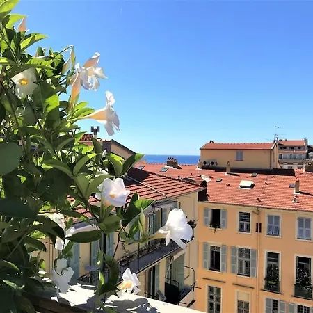 #9 Opera's Duplex Panoramic Sea View Terrace & Ac 1min To Apartamento Niza