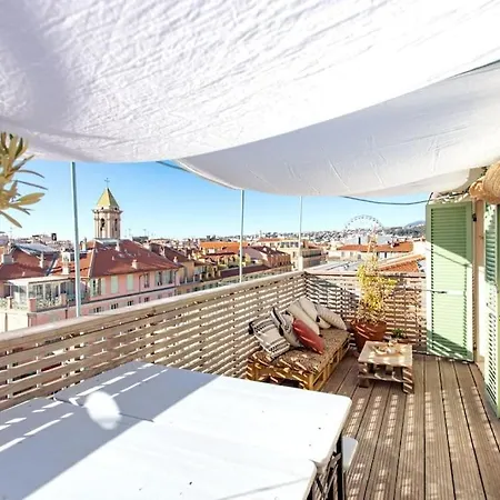 #9 Opera's Duplex Panoramic Sea View Terrace & Ac 1min To Apartamento *